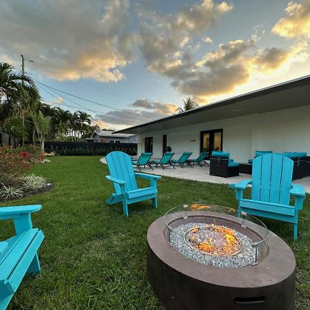 Villa The Sun House - 3 Bed, 2 Bath, Private Pool, Fire Pit, Huge Backyard Fort Lauderdale Exterior foto