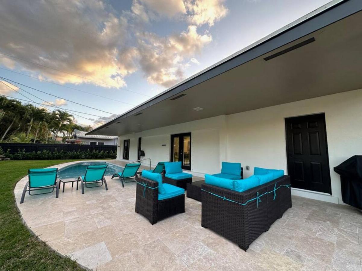 Villa The Sun House - 3 Bed, 2 Bath, Private Pool, Fire Pit, Huge Backyard Fort Lauderdale Exterior foto