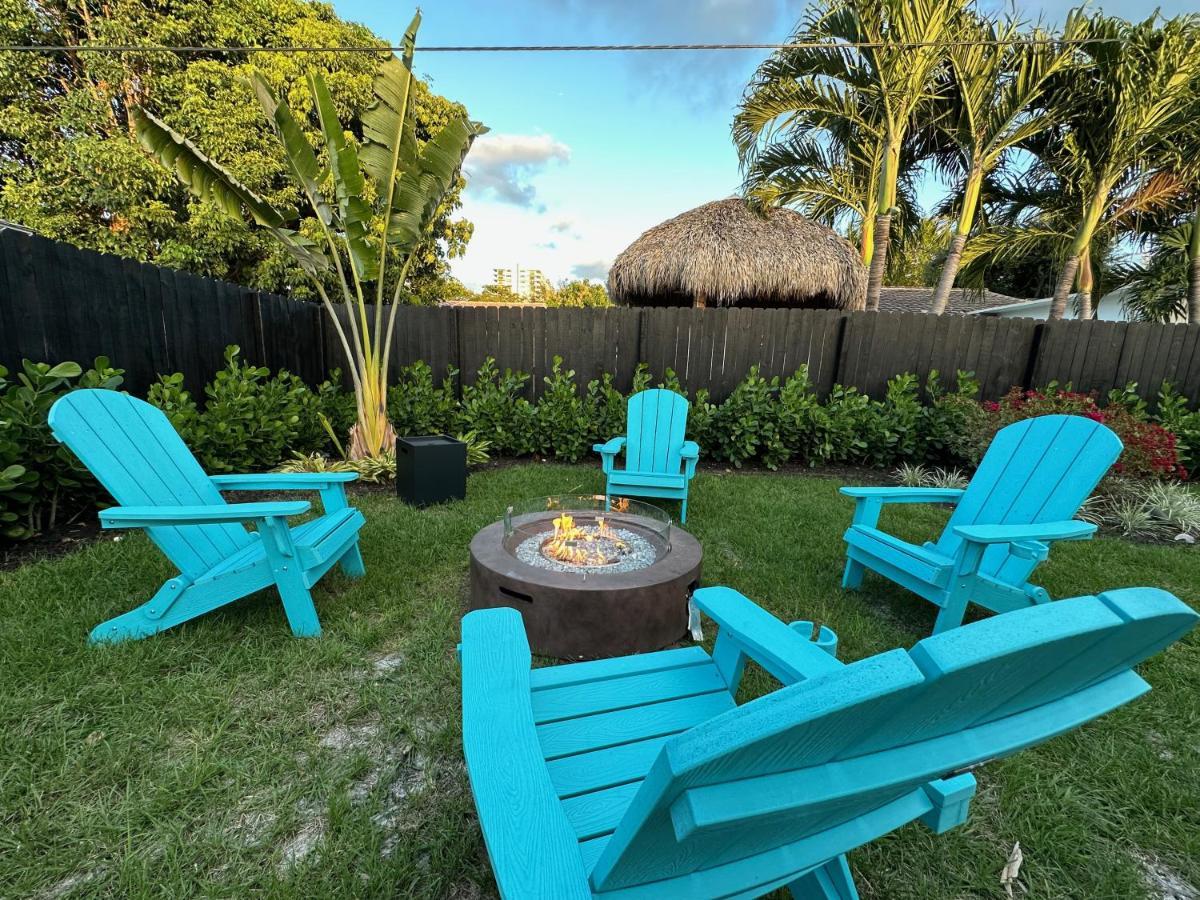 Villa The Sun House - 3 Bed, 2 Bath, Private Pool, Fire Pit, Huge Backyard Fort Lauderdale Exterior foto